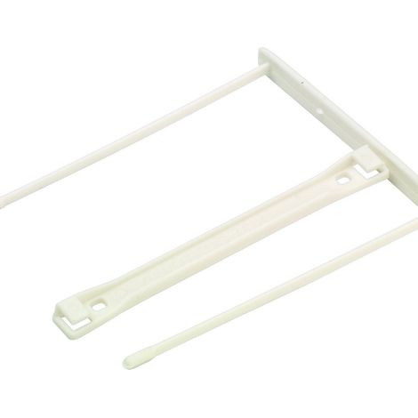 Fellowes Fastener Reliures E210 Pas de Tabulation Blanc - Paquet de 100 Pièces (1/4)