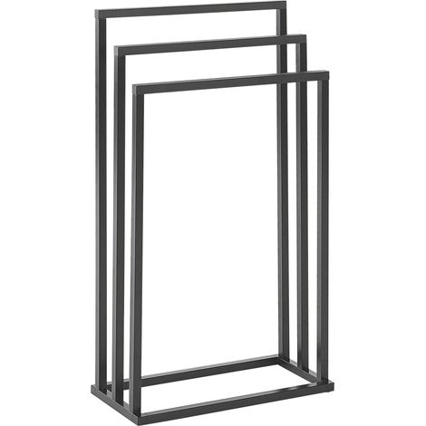 Handtuchständer CHARRAS Metall Dunkelbraun (1/5)
