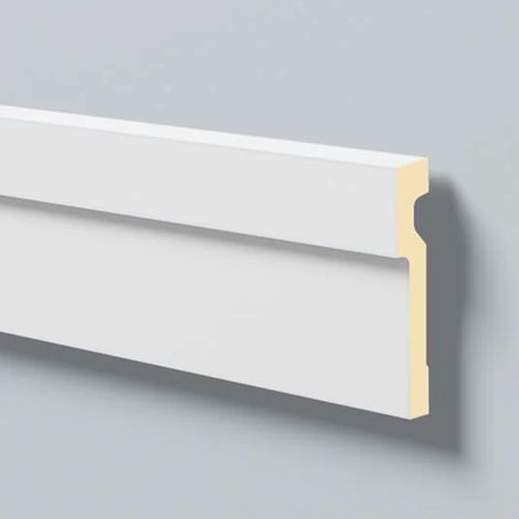 Türumrandung NMC MA3 DOMOSTYL Noel Marquet Fassadenstuck Fensterumrandung Fassadenprofil Modernes Design weiß 2 m (1/4)