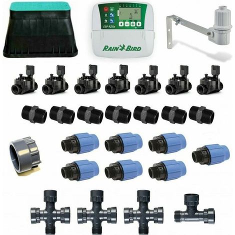 Kit de riego Rain Bird de 7 zonas