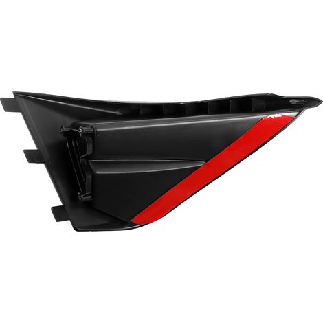 Schwarze ABS-Frontstoßstangen-Lufteinlässe, Seitenkotflügelverkleidung, FÜR Ford Mustang 2018-2021 (übergroß)
