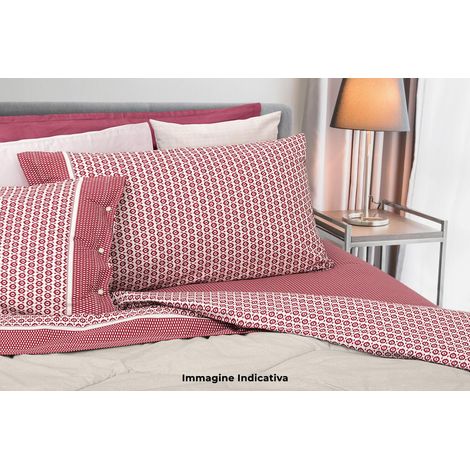 Set Lenzuola Cotone Singolo Sopra Sotto con Angoli e Federe Cober Maya Ecru