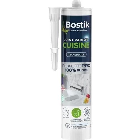 Bostik Joint Parfait Cuisine Transparent étanchéité Cuisine Transparente Et Durable - Bostik