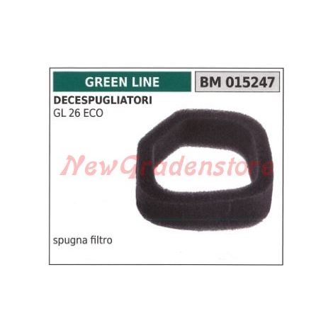 Filtro de aire de esponja GREEN LINE desbrozadora GL 26 ECO 015247