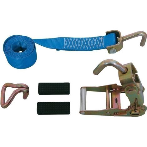 Imline – Sangle porte-voitures 50 mm 2 m – Fixation sécurisée 3,5T – Caillebottis antidérapant pour transport sécurisé (1/4)