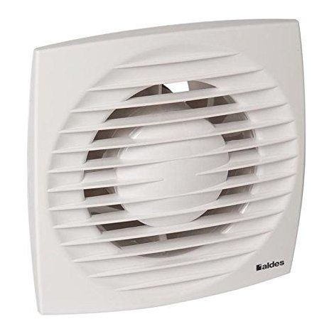 Aldes Extractor Design 100 P blanco extra-plano silencioso