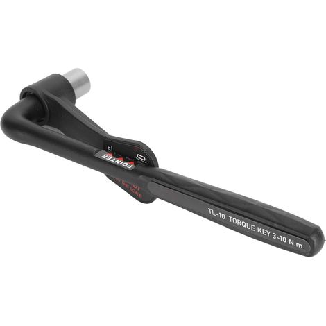 Clé dynamométrique pour vélo en acier au chrome-vanadium, poignée gainée de nylon et 6 embouts hexagonaux pour la réparation (1/5)