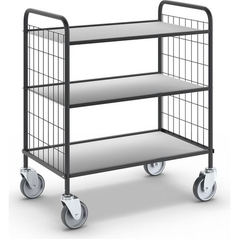 FRANKEL kaiserkraft, Chariot de bureau à tablettes, L x l x h (1/5)