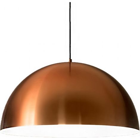 Lampe À Suspension Bonella S/P - Design Moderne En Finition Cuivre Aluminium, Raccordement E27, Installation Interne - Gealuce (1/5)