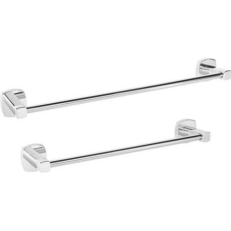 PORTA ASCIUGAMANI SERIE 'STARTER' inter. fori 30 cm - cm 36,8 x 5 x h. 4,8  - METAFORM