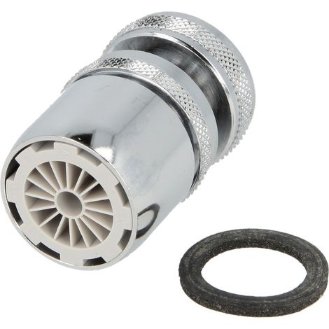 Rotule avec régulateur jet doux M 22 x 1 FF x M 22 x 1 FM