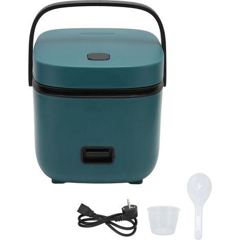 Mini Cuiseur à Riz 1.2L 200W avec Pot Intérieur Antiadhésif, Poignée Ergonomique et Prise UE 220V (1/5)