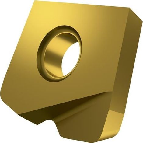 Fräswendeschneidplatte ISO PPHF 120006-CE1:M8330 D.3,5mm PVD beschichtet Gold (1/2)