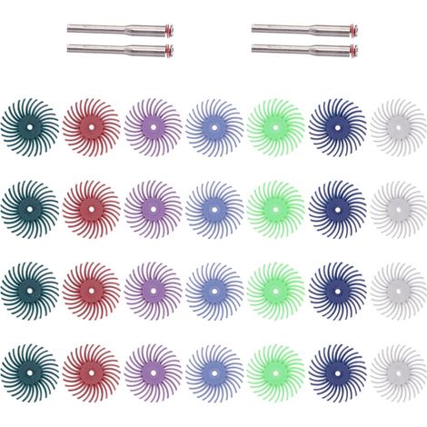 Disque Abrasif en Nylon et Diamant 80 à 2500 pour Décapage de Rouille et Polissage Précis, Outil pour Meuleuse et Finition Métal (1/5)