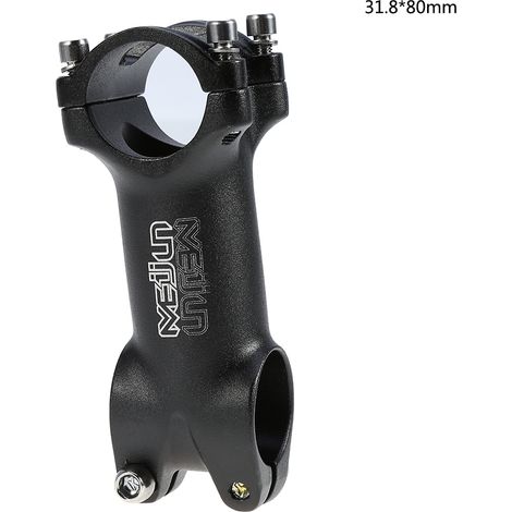 Accessoire de tige en alliage d'aluminium pour vélo de route de montagne (noir 31.880mm) (1/4)