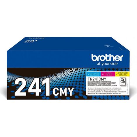Brother TN-241CMY Tonerkartusche 3 Stück(e) Original Cyan, Magenta, Gelb