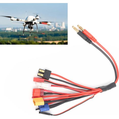 Câble de conversion 8 en 1 pour chargeur IMAX B6, connecteur multi-batteries LiPo (1/5)