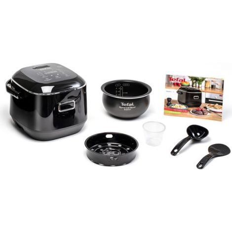 Tefal RK6012F1 Cuiseur à Riz Noir 2 Litres 7 Modes