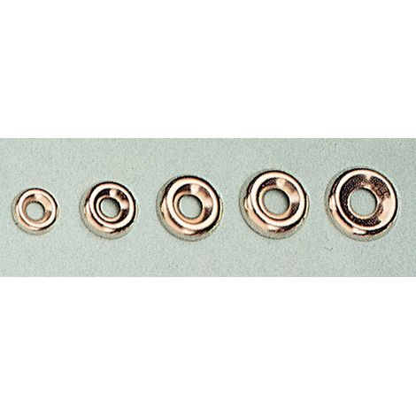 ORLI SOTTOVITE ACCIAIO NICHELATO 10 MM- 10,0 centinaia
