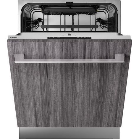 Asko DFI8447D Lavastoviglie a Scomparsa Totale 14 coperti Classe A 42 dB 9 programmi Terzo Cestello Display LCD (82x60x55 cm) colore Acciaio Inox