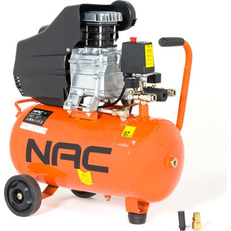 Nac sprężarka olejowa 24l 1,5kw 8 bar
