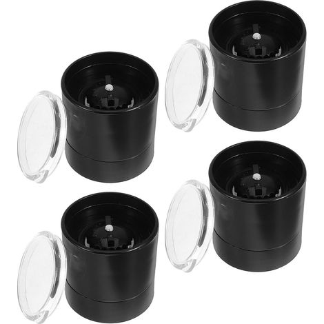 SHERCHPRY 4pcs Couvercles de Broyeur Manuel pour Moulin à Sel et (1/5)