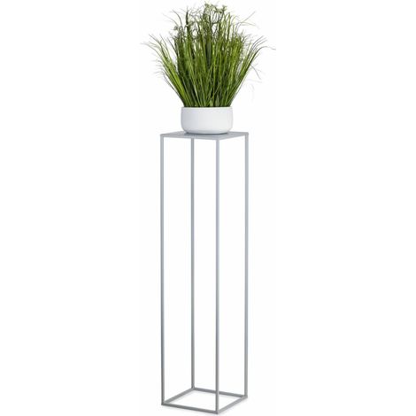 Soporte para flores de pie gris de 100 cm (1/5)