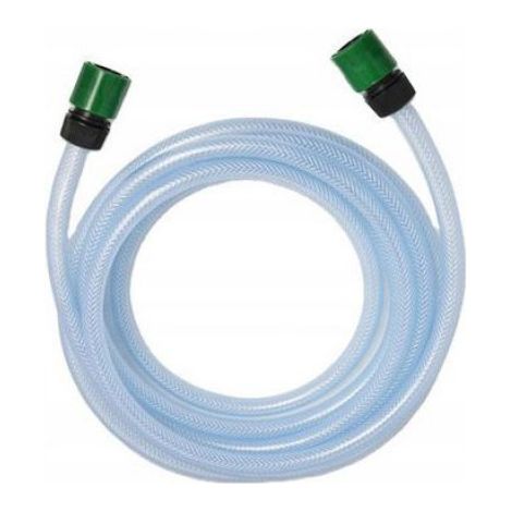 Tuyau d’Aspiration 10 m 1/2" – PVC Transparent Renforcé 21 Bar 2 Raccords Rapides Pour Nettoyeur Haute Pression (1/5)