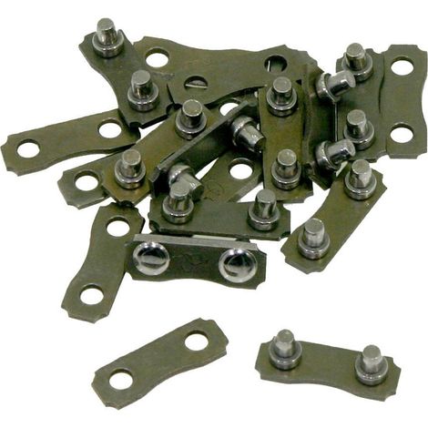 Confezione 5 kit maglie Con e senza rivetto per catene Maya .404ŕ.6 mm .063&quot-  450825