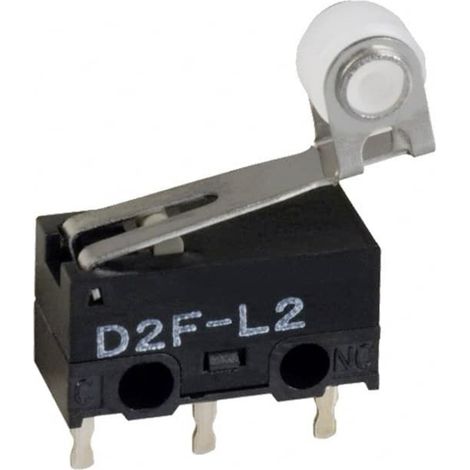 Omron D2F-L2 Mikroschalter  30 V/DC 2 A 1 x Ein/(Ein)   1 St. Bag
