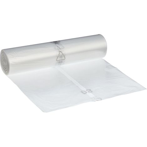 DEISS PREMIUM Sacchi per immondizia tipo 60, 120 l, trasparente