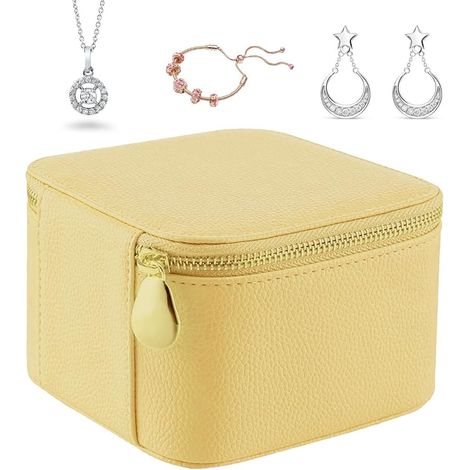 Organiseur de bijoux de , boîte à bijoux de en cuir (1/5)