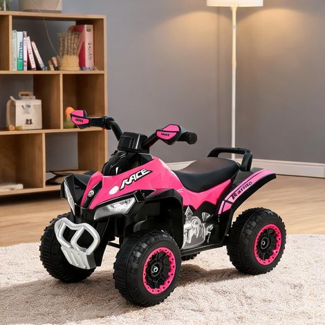 Quad porteur enfant rose et noir 67 x 38 x 44 cm avec effets (1/5)