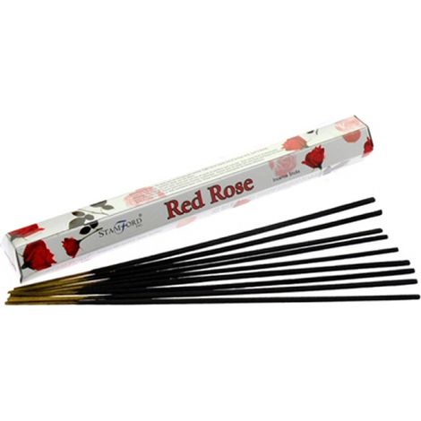 Encens Premium Rose Rouge- Vendu par 1 (1/2)