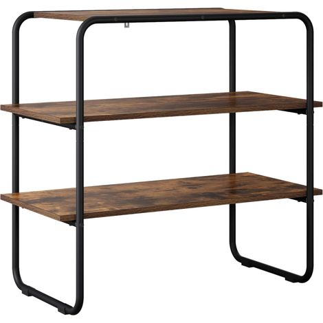 Tavolo consolle Rovere Fumo 80 x 41 x 75 cm vidaXL