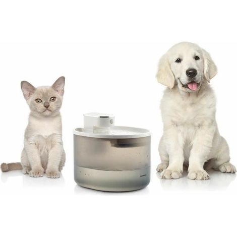 Fontana per Gatti - InnovaGoods - Ricaricabile - 3 L - Silenziosa - Rilevatore di Movimento (1/4)