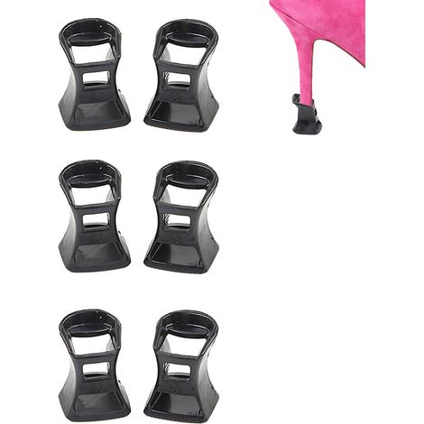 Lot de 6 protège-talons, butées pour talons hauts idéales pour les mariages ou événements en extérieur, protégeant les talons de l'herbe et des fissures. (1/5)