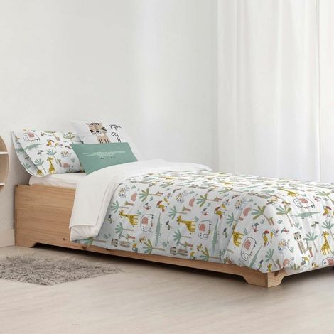Housse de Couette Small Blanc Menthe 180 x 240 cm