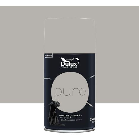 Bombe de Peinture murs & boiseries Dulux Valentine Pure Flanelle 0,25 L (1/3)
