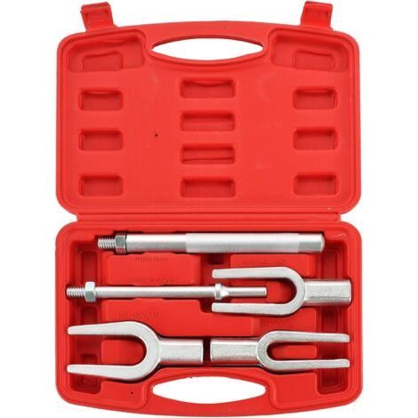 Kit Arrache Rotule Séparateur, Extracteur de Rotule Universel 5 Pièces, Outil de Démontage Type Fourche 17/23/28 mm pour Voitures (1/3)