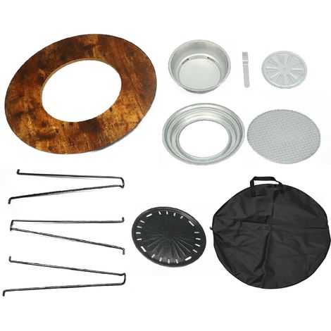 Eosnow Table de Camping Portable, Barbecue pliable, léger et polyvalent, pour Grill, jardin extérieur, Patio, salle à manger, fête (1/5)
