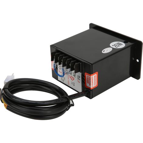 Contrôleur de vitesse de moteur BERM avec potentiomètre, bouton fileté, interface 3,96 mm, 220 V CA, 50/60 Hz, 25 W (1/5)