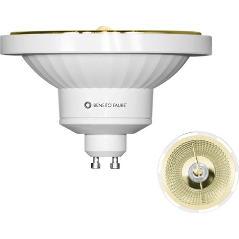 Lampadina LED Dicroica Nitro 15W GU10 Fascio 45 gradi 2700K 1000 lumen - Beneito & Faure, Illuminazione LED ad alta efficienza energetica