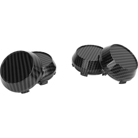 Coprimozzo per cerchi in fibra di carbonio, 60 mm, 4 pezzi, universale, adatto per veicolo. (1/4)
