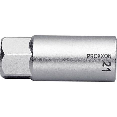 Proxxon Industrial 23 444 Esagono esterno Inserto a bussola per candele 21 mm 1/2 (12.5 mm) (1/2)