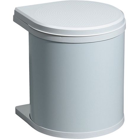 Poubelle encastrable sous évier 12L Hailo AS Mono Coloris - Blanc (1/3)