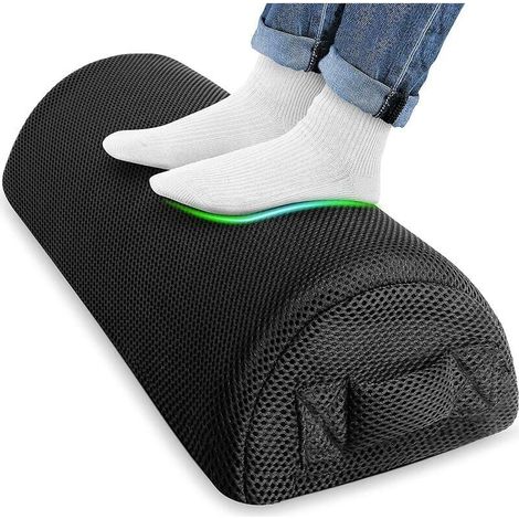 Footrest Under Desk, Ergonomic Stool with High Density Footrest Cushion MUMU (1/4)
