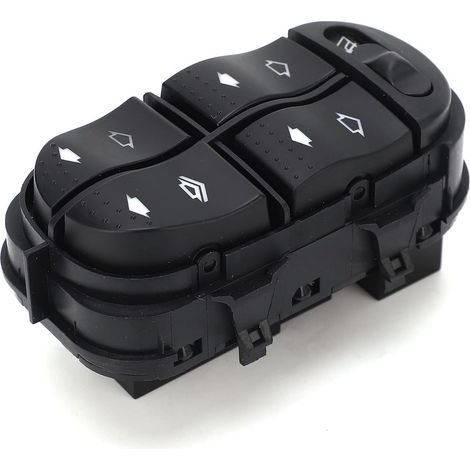 Commutateur de Fenêtre électrique, Commutateur de Fenêtre YS4Z14529BA Bouton de Compact en Métal ABS Commutateurs de électrique Automobile pour 2000 à 2007 (1/5)