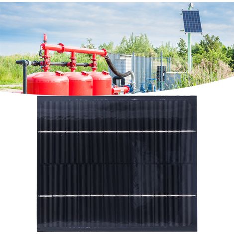 Panneau solaire 6 W 12 V, plaque en résine époxy solaire, stratifié PET, panneau solaire à monter soi-même, silicium monocristallin (1/5)