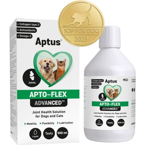 APTUS APTO-FLEX Collagène avancé pour les articulations des chiens et des chats 500 ml